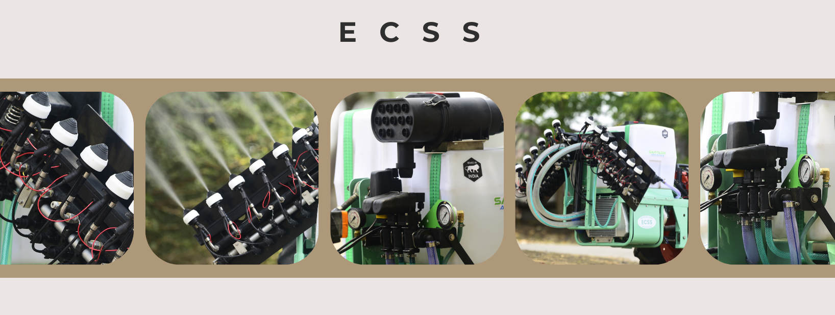 Sahyadri Aerospace, Electrostatic Charge Spraying System